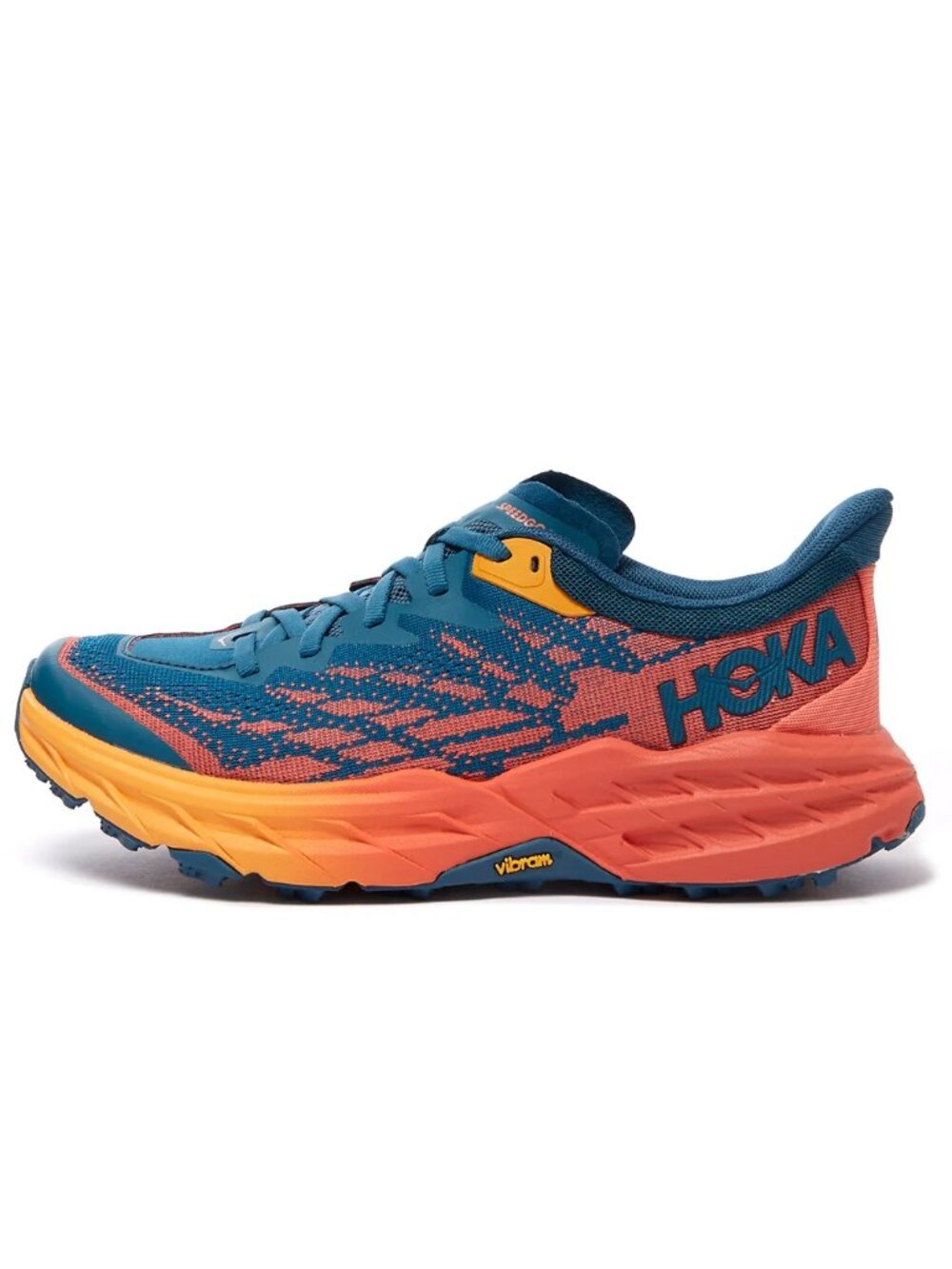 Hoka One One Women's Coral Camellia Speedgoat 5 Running Shoes Size 7D